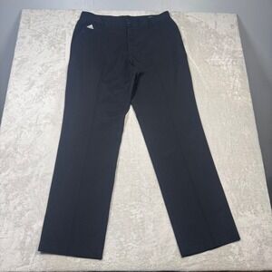 Adidas ClimaLite Mens 36x34 Black Golf Pants Performance Athletic Athleisure